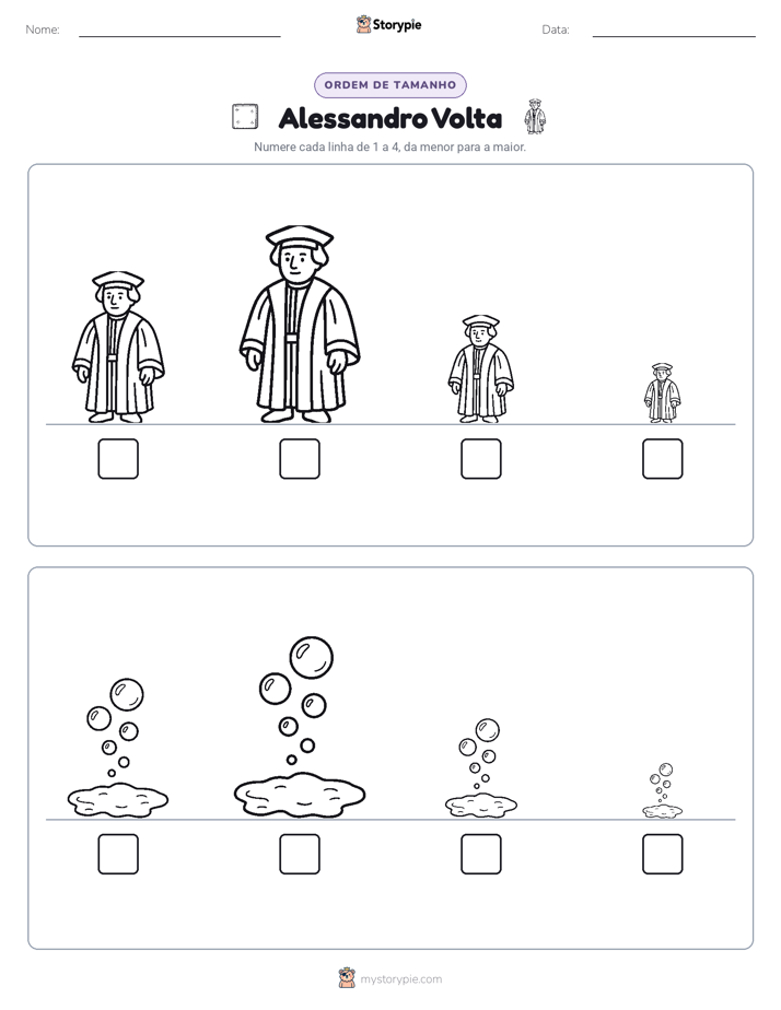 Ordem de Tamanho