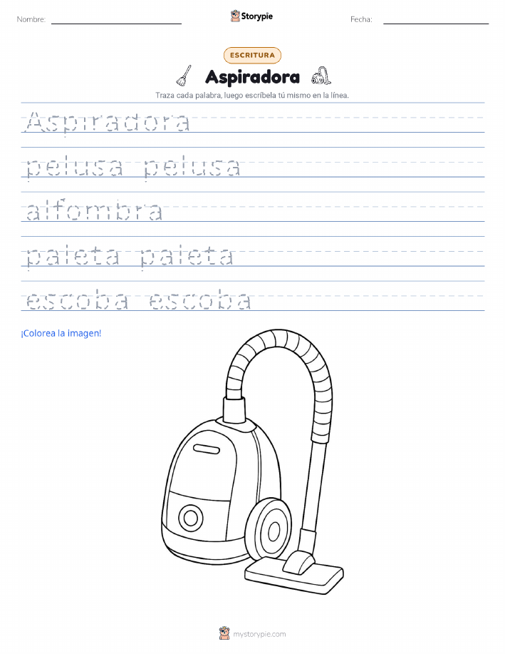 Práctica de Escritura