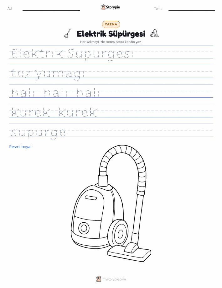 Yazma Pratiği
