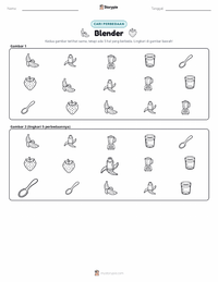 Prabaca lembar kerja cetak Blender