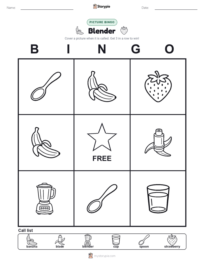 Picture Bingo