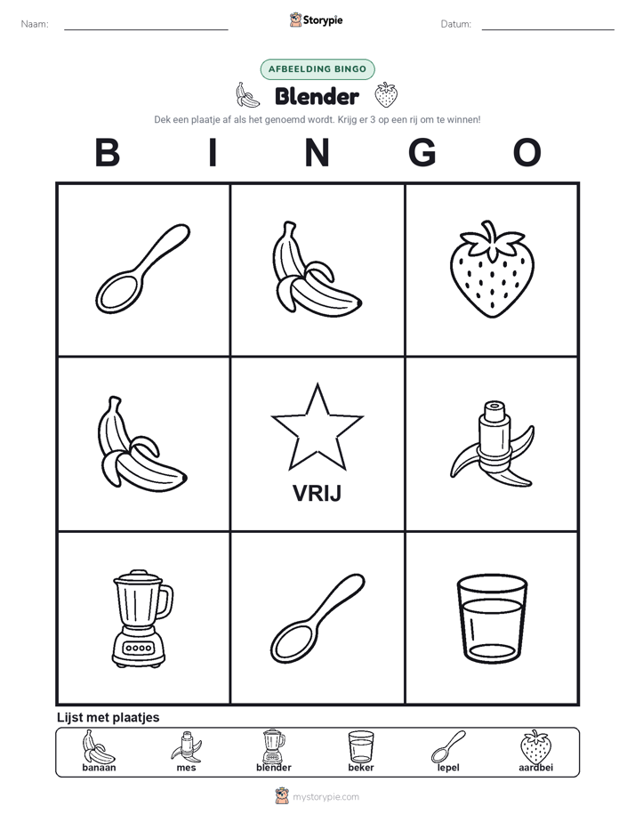 Afbeelding Bingo
