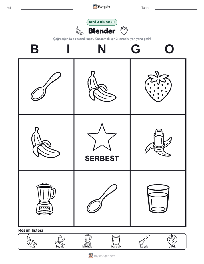 Resim Bingo