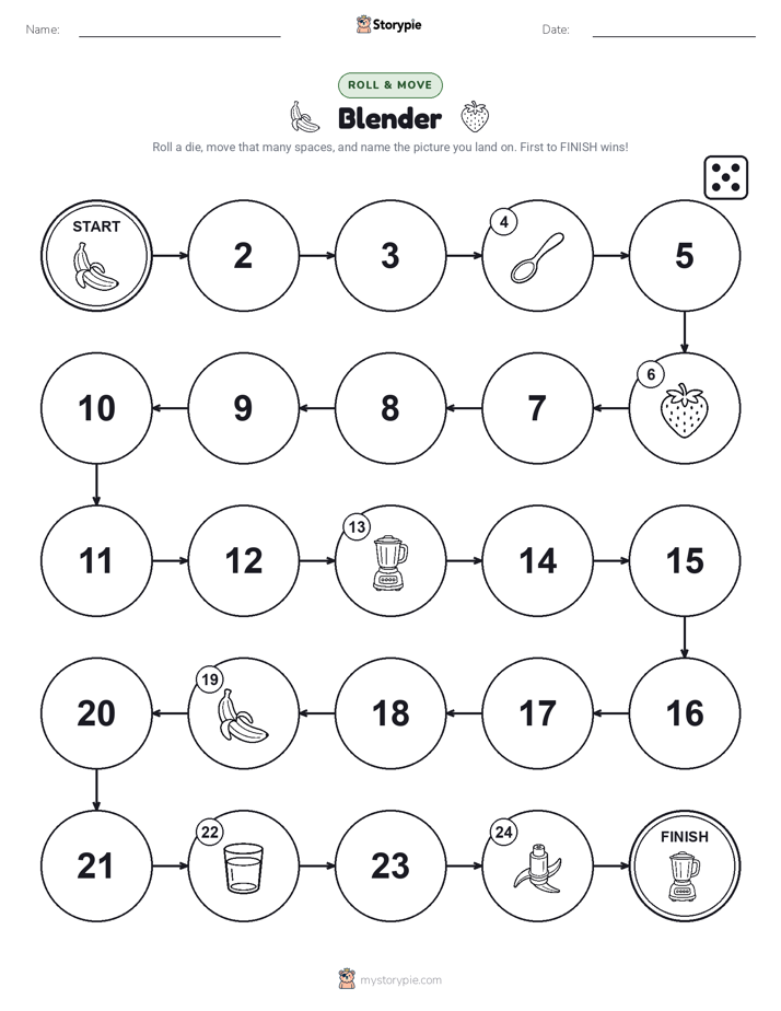 Roll & Move Game