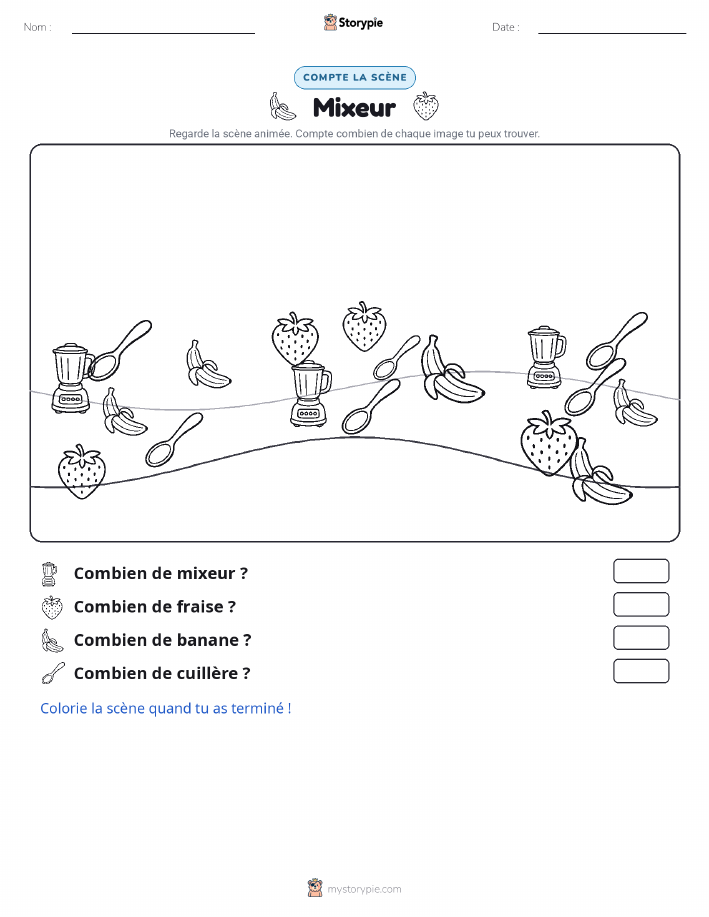 Scène de Comptage