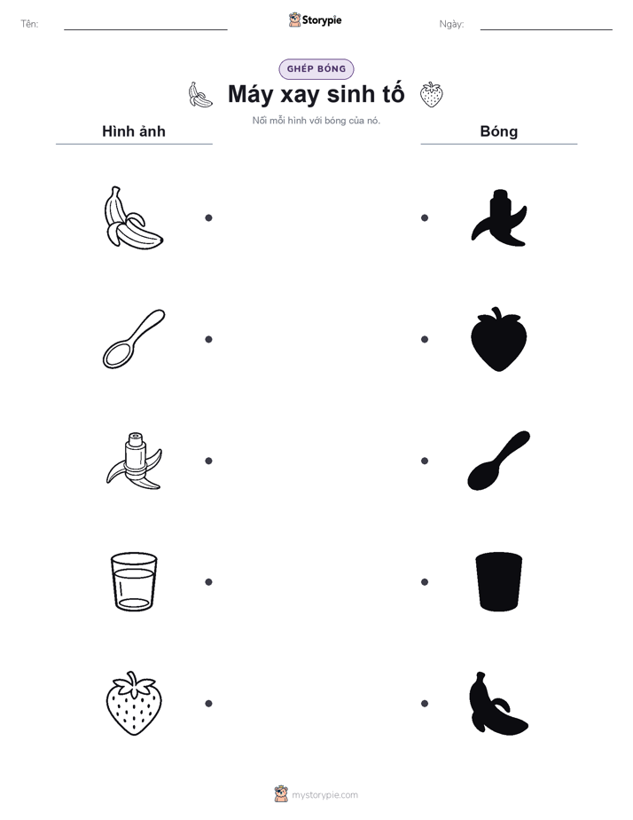 Ghép Hình Bóng