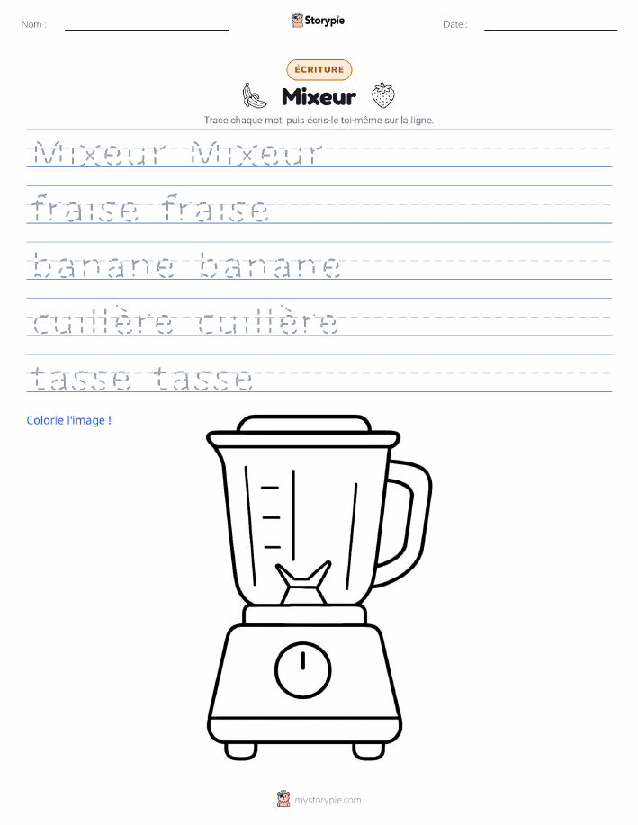 Pratique d'écriture
