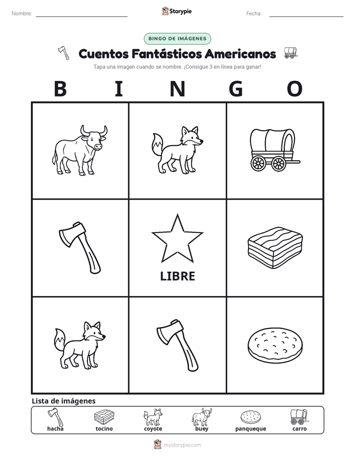 Bingo de Imágenes
