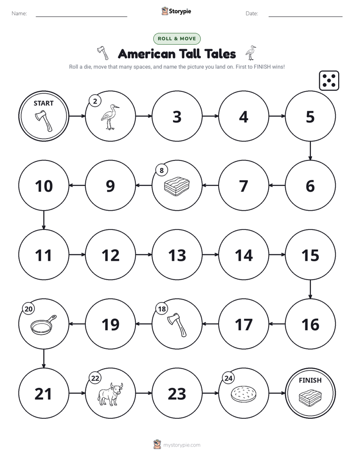 Roll & Move Game