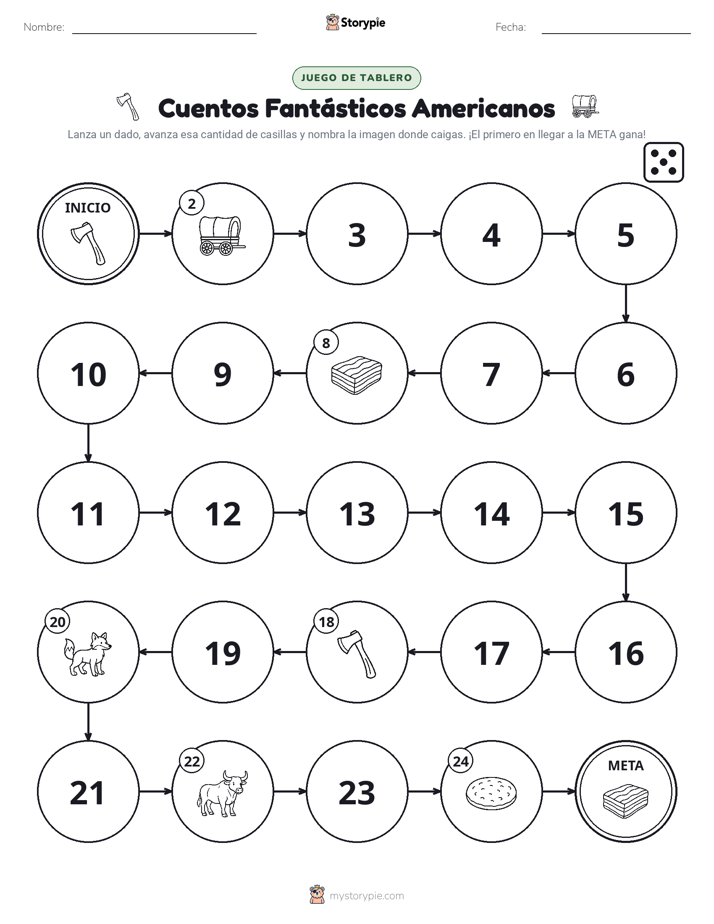 Juego de Rueda y Avanza