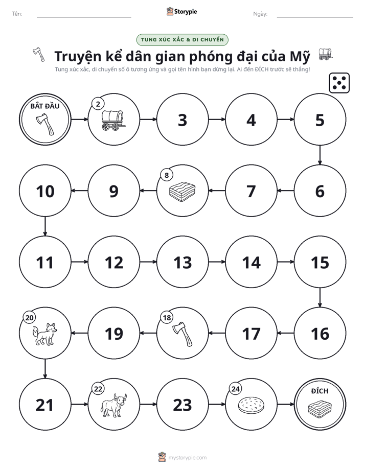 Trò Chơi Cuộn & Di Chuyển