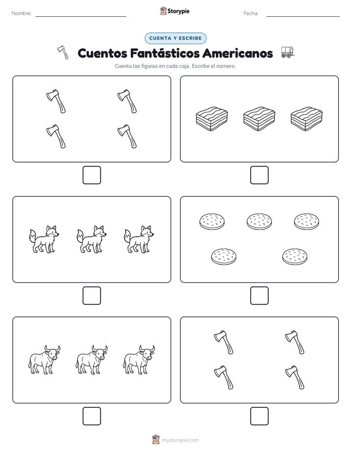 Cuenta y Escribe