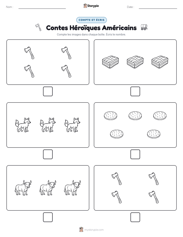 Compter & Écrire