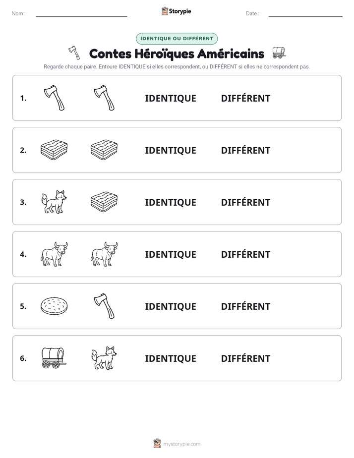 Identique ou Différent