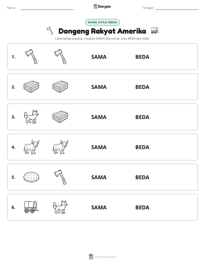 Sama atau Berbeda