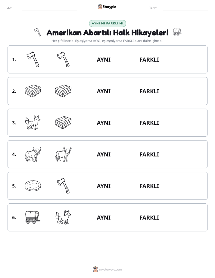 Aynı mı Farklı mı