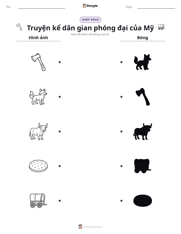 Ghép Hình Bóng