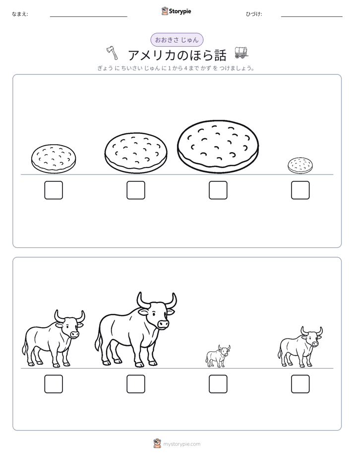 サイズ順