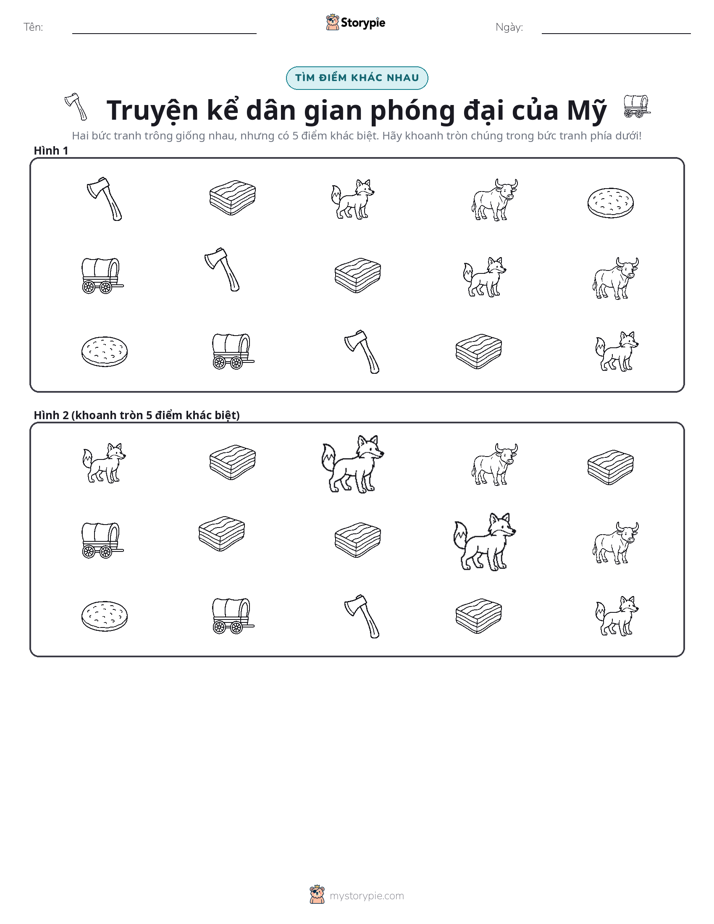 Tìm Sự Khác Biệt