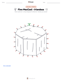 Anteprima della scheda stampabile di Finn MacCool