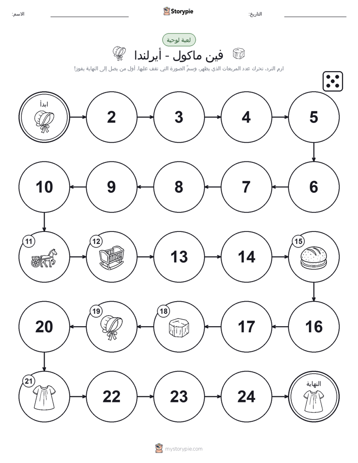 لعبة لف و تحرك