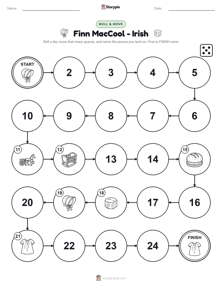 Roll & Move Game