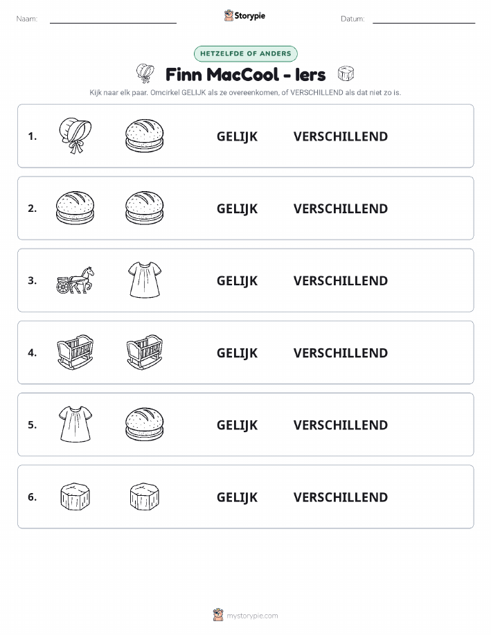 Zelfde of Verschillend