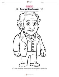 George Stephenson afdrukbare werkblad voorbeeld