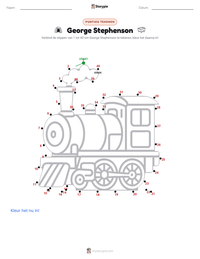 George Stephenson afdrukbare werkblad voorbeeld