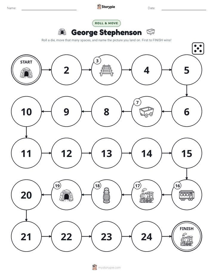 Roll & Move Game