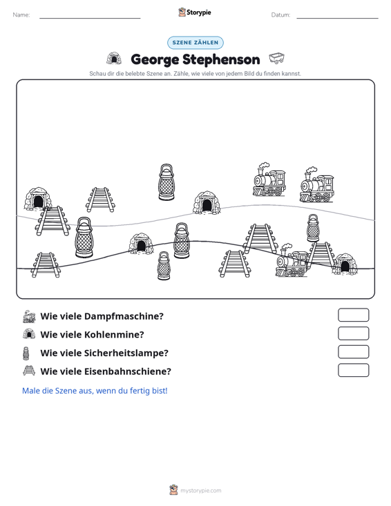 Zähl-Szene