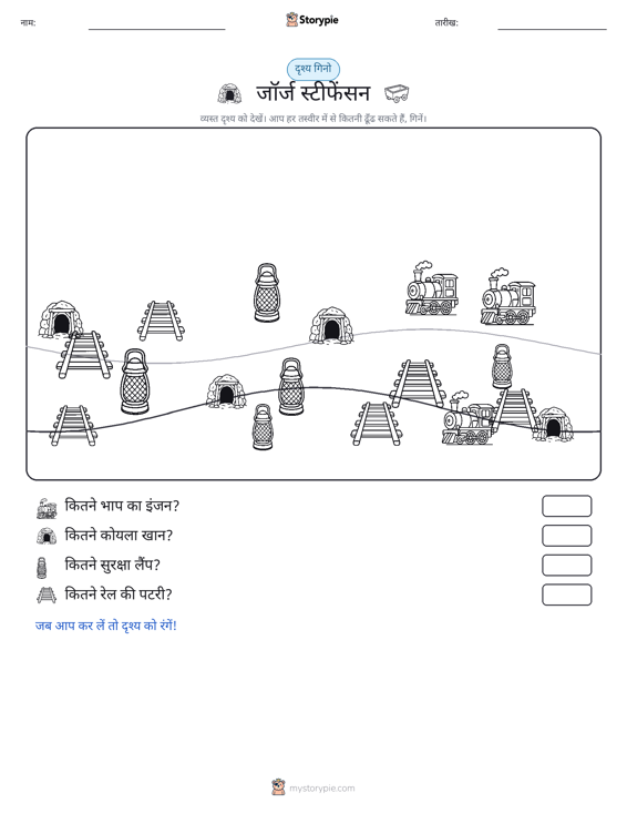 गिनती दृश्य