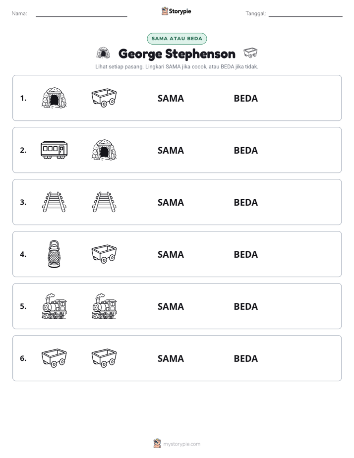 Sama atau Berbeda