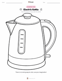 Electric Kettle printable worksheet preview