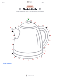 Electric Kettle printable worksheet preview