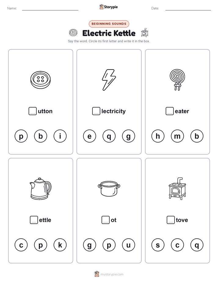 Beginning Sounds