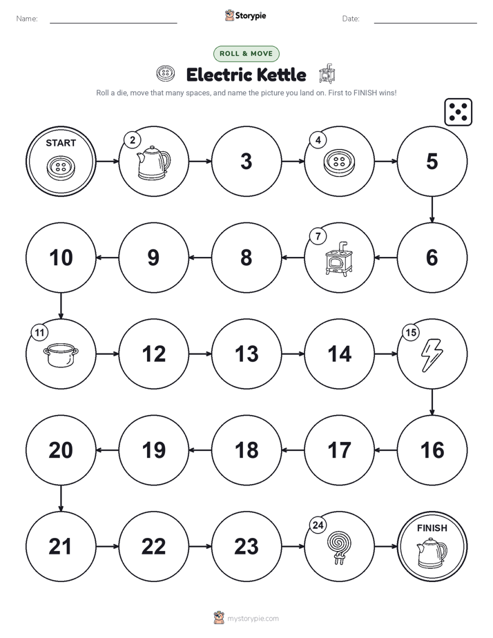 Roll & Move Game