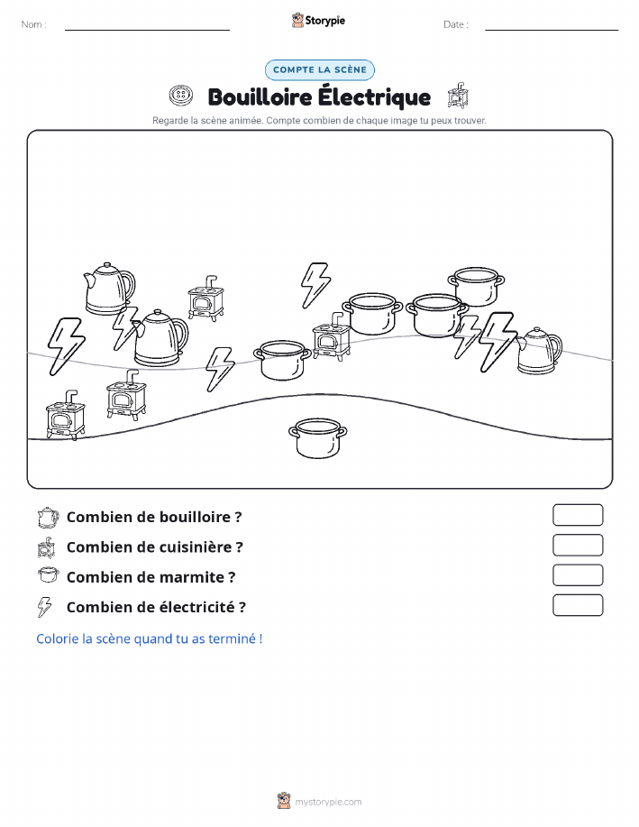 Scène de Comptage
