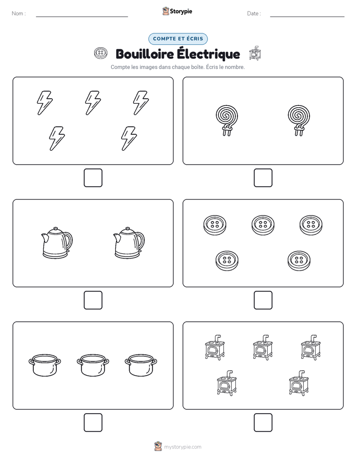 Compter & Écrire