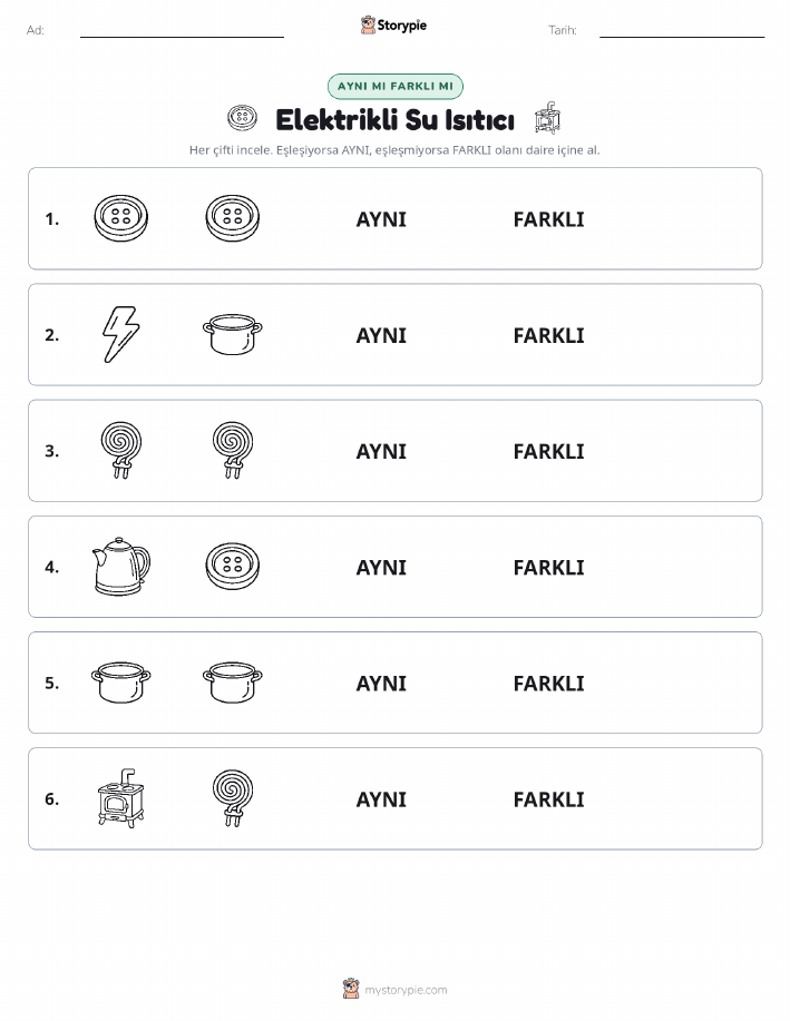 Aynı mı Farklı mı