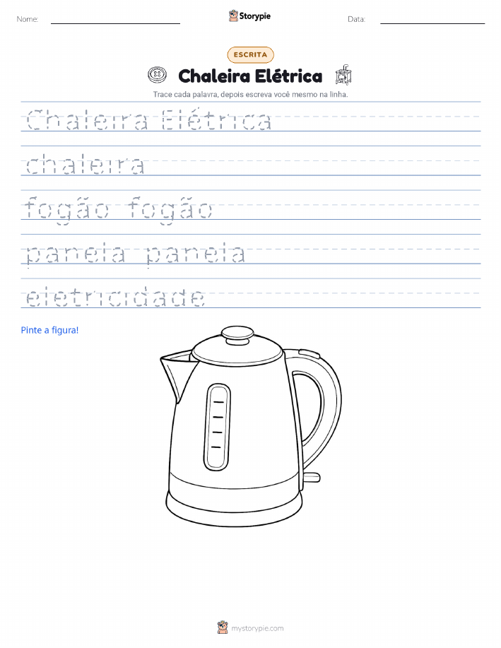 Prática de Escrita