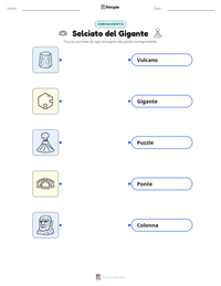 Anteprima della scheda stampabile di Selciato del Gigante