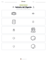 Anteprima della scheda stampabile di Selciato del Gigante