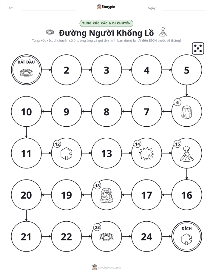 Trò Chơi Cuộn & Di Chuyển