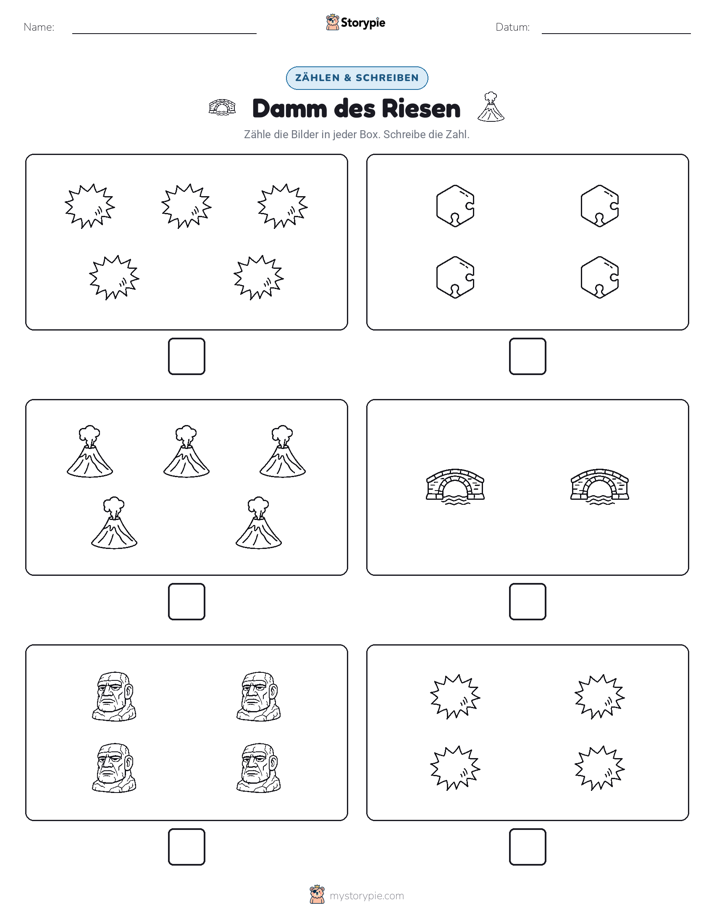 Zählen & Schreiben