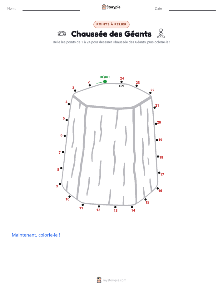 Relie les points