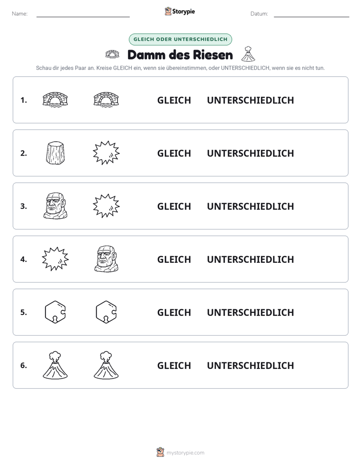 Gleich oder Anders