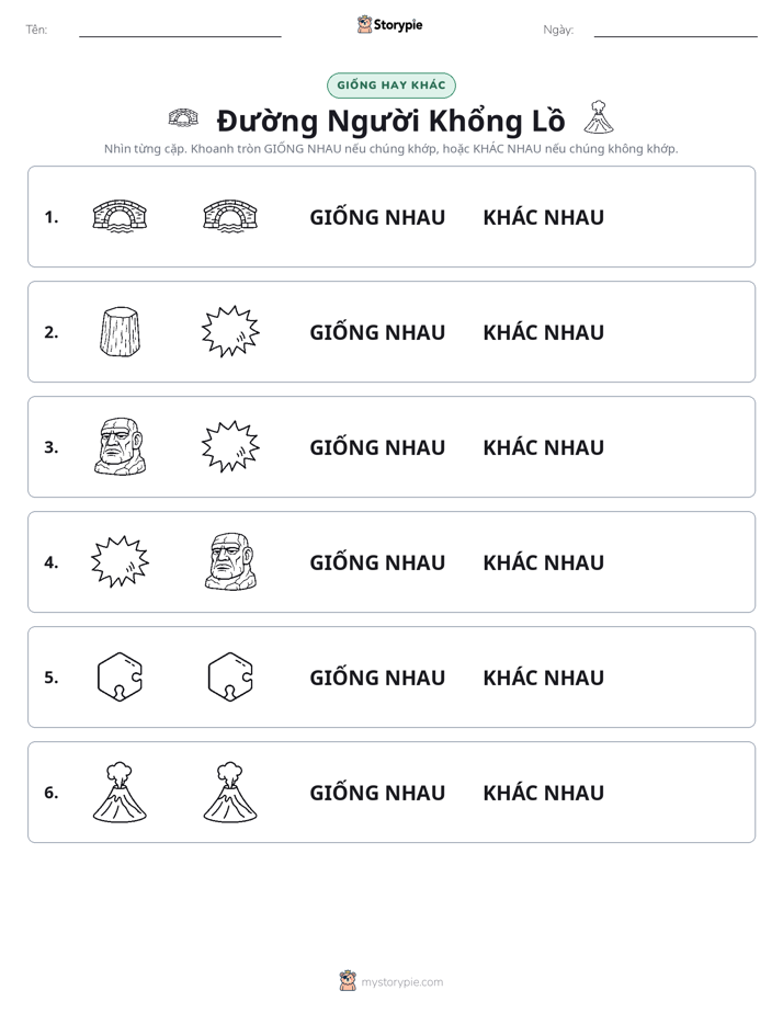 Giống Hay Khác