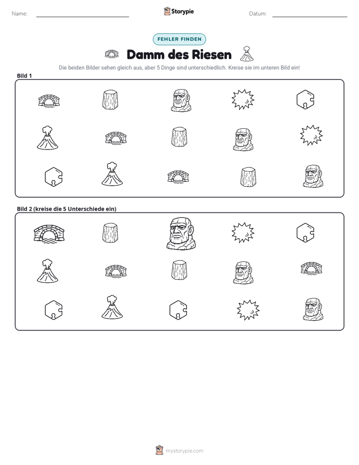 Finde den Unterschied