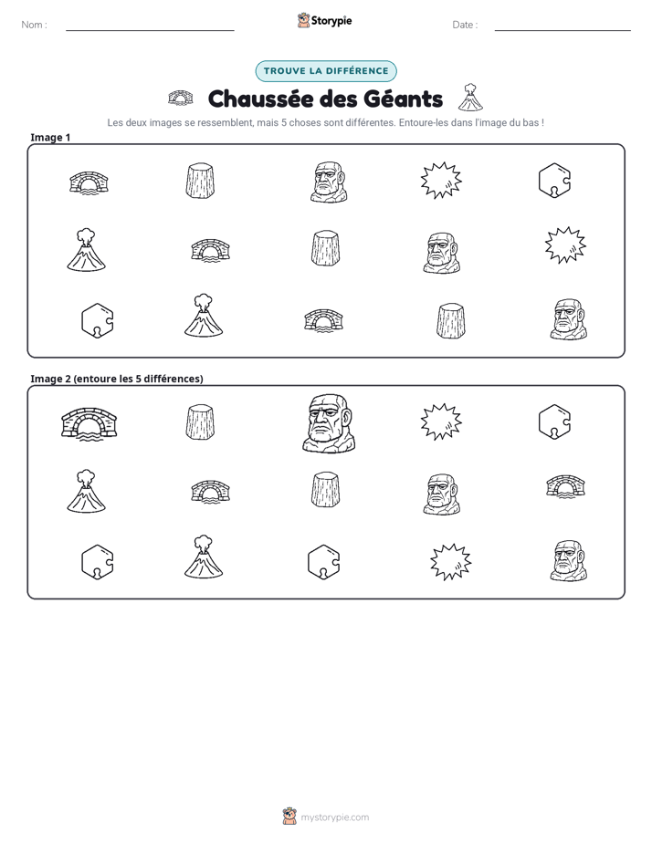 Trouvez les Différences